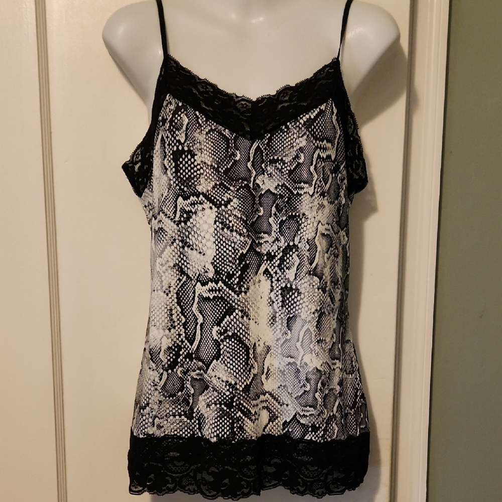 White House Black Market Fitted Lace Camisole - New With Tags!
